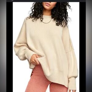 NWT Free people Easy street sweater- small